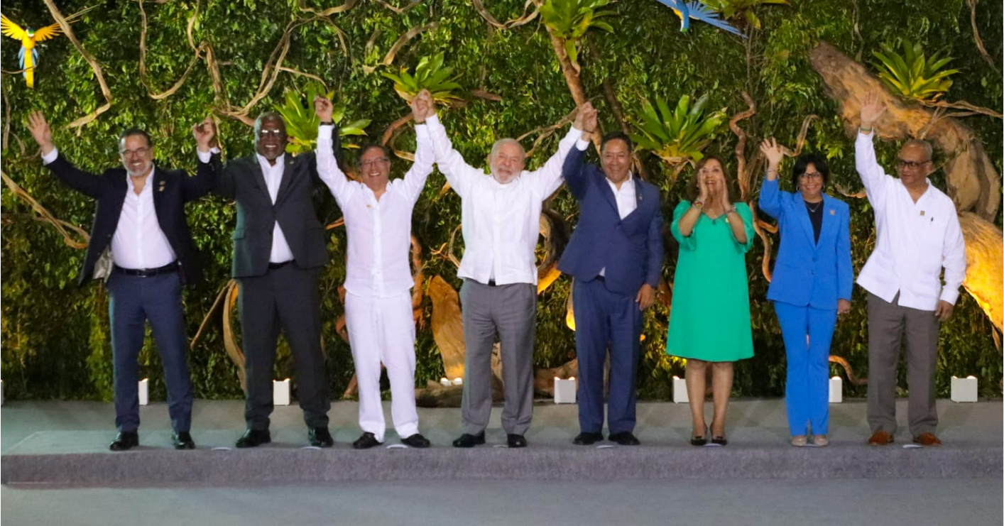 Brasil: Presidentes emiten Declaración Amazónica de los Estados