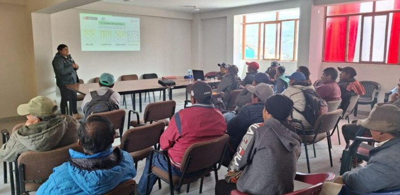 Huánuco: Productores de Huamalíes acceden a tecnologías para mejorar suelo agrario