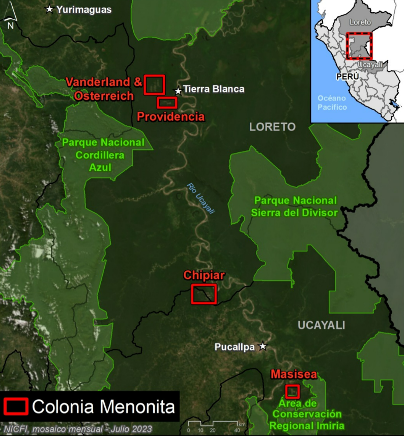 Menonitas han deforestado más de siete mil hectáreas en la Amazonía peruana