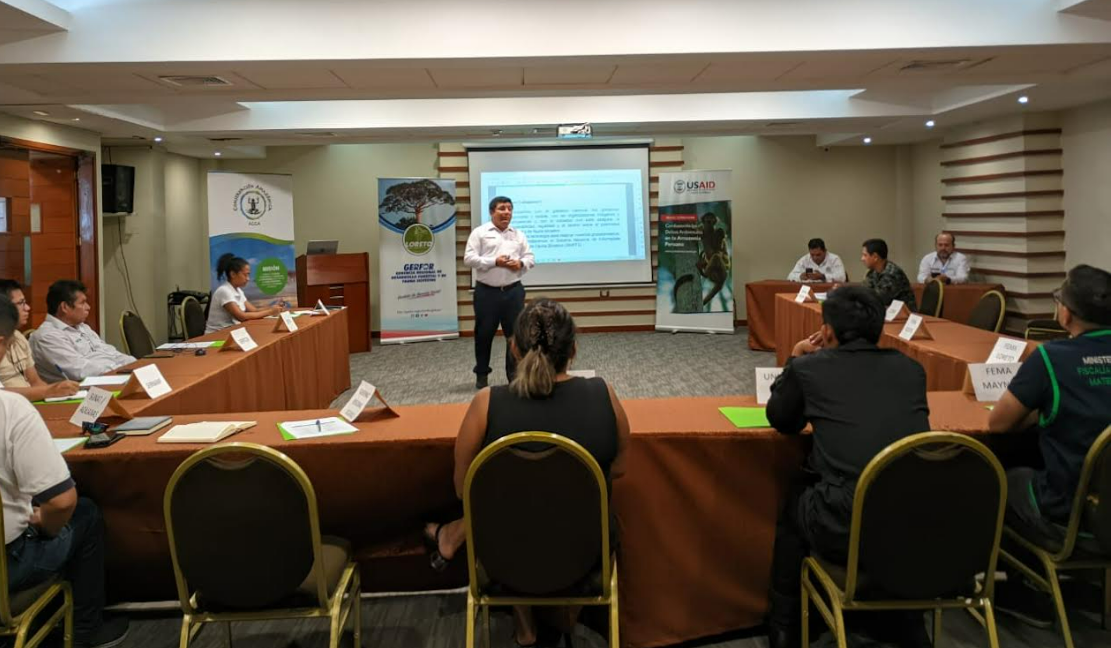 Loreto: Fortalecen mesa regional de control y vigilancia forestal y de fauna silvestre