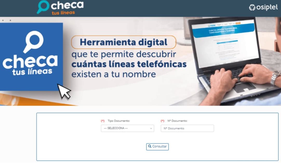 ¿Cómo verificar cuántas líneas móviles están registradas a tu nombre en Perú?