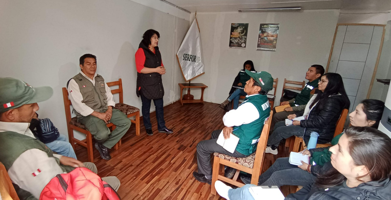 Cusco: Capacitan a funcionarios del Serfor en la prevención de incendios forestales