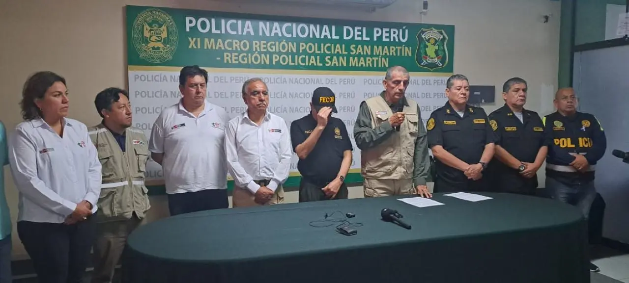 Conferencia de prensa por el caso del líder indígena asesinado Quinto Inuma (foto: Inforegión).