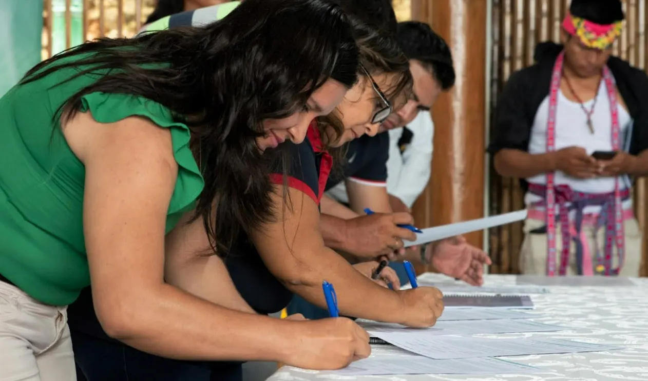 San Martín: Once alcaldes de Lamas suscriben compromisos por la sostenibilidad ambiental