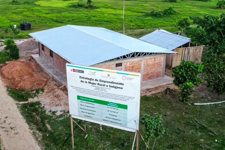 Ucayali: Entregan infraestructura a mujeres productoras de Alto Uruya