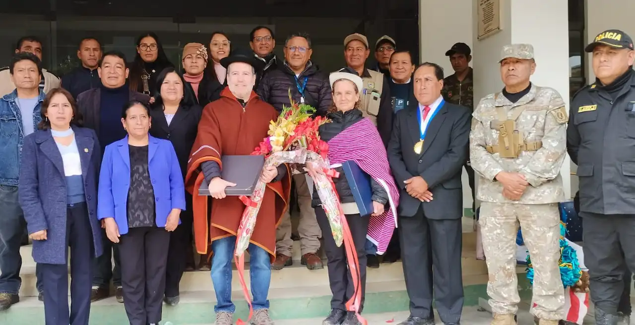 Huánuco: Delegación de la minera Antamina visita la ciudad de Llata