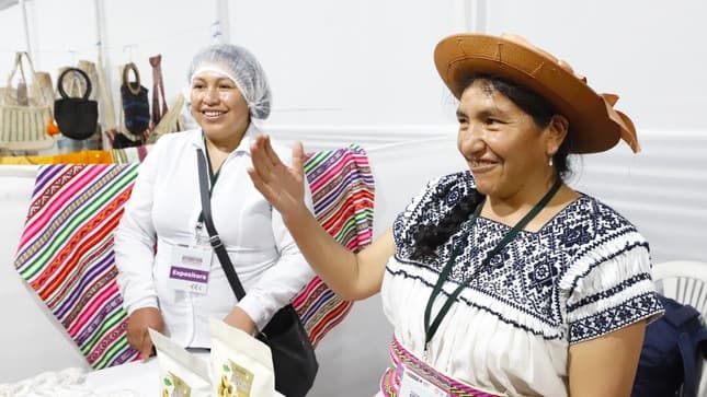 Durante este encuentro, las lideresas intercambiarán experiencias y enseñarán sus conocimientos (foto: Mincul).