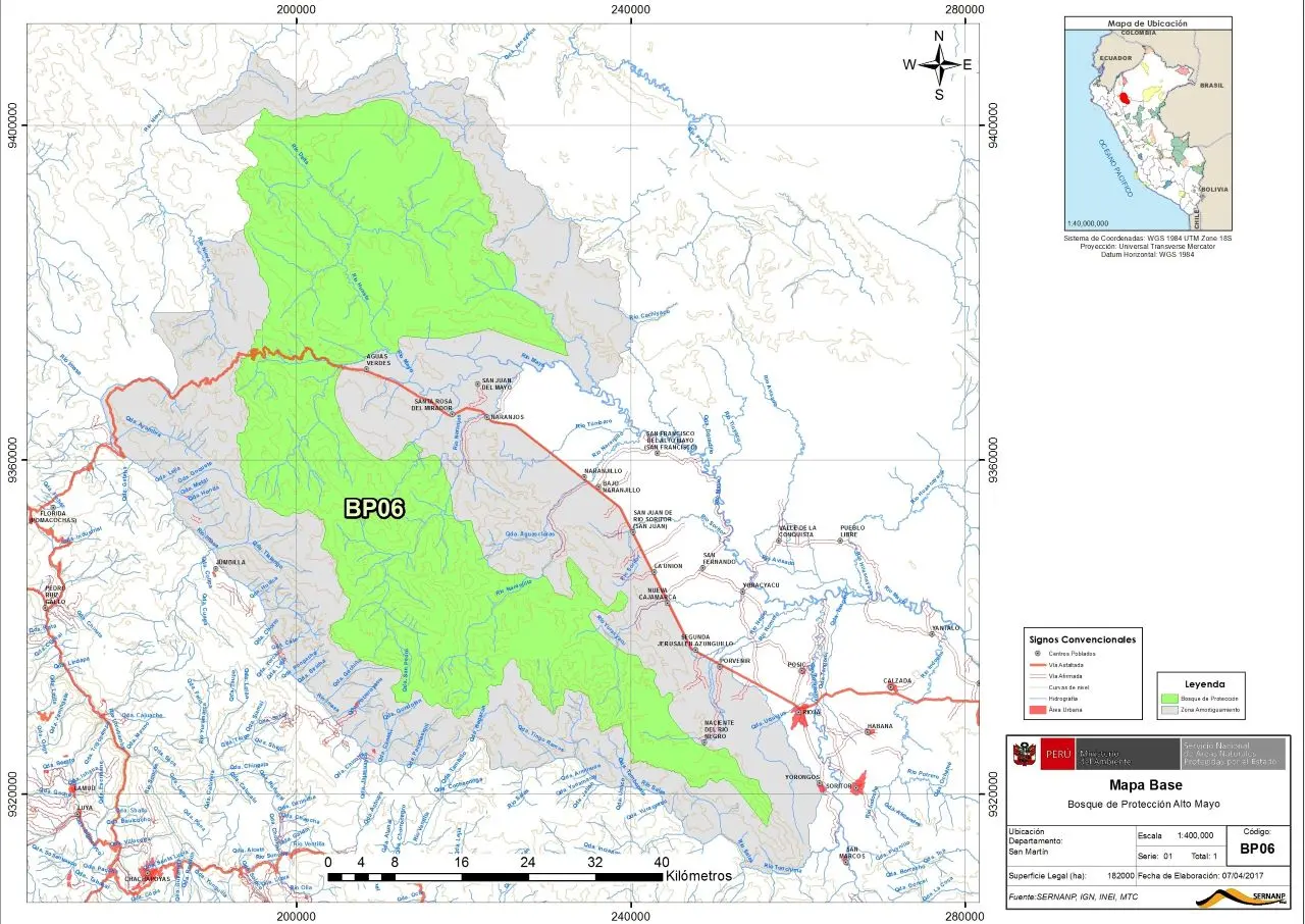 Deforestación en BPAM disminuye en un 42% con acuerdos de conservación