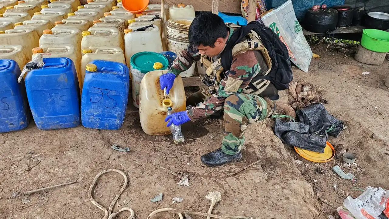 Decomisan más de una tonelada de droga en operativos en Amazonas y Ayacucho