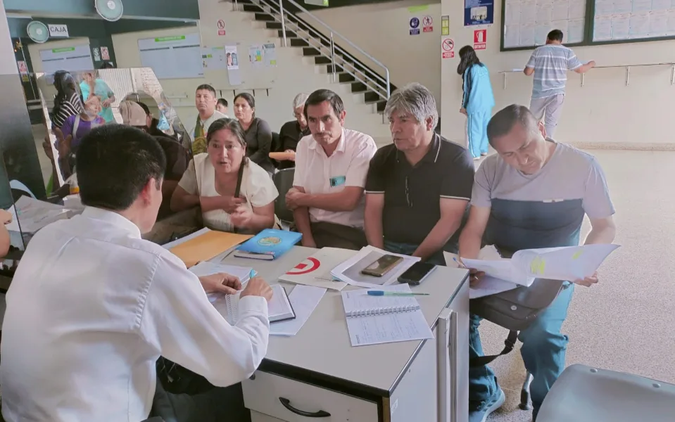 Mesa de Diálogo de Llata: Avanza proceso de saneamiento físico legal de proyectos educativos