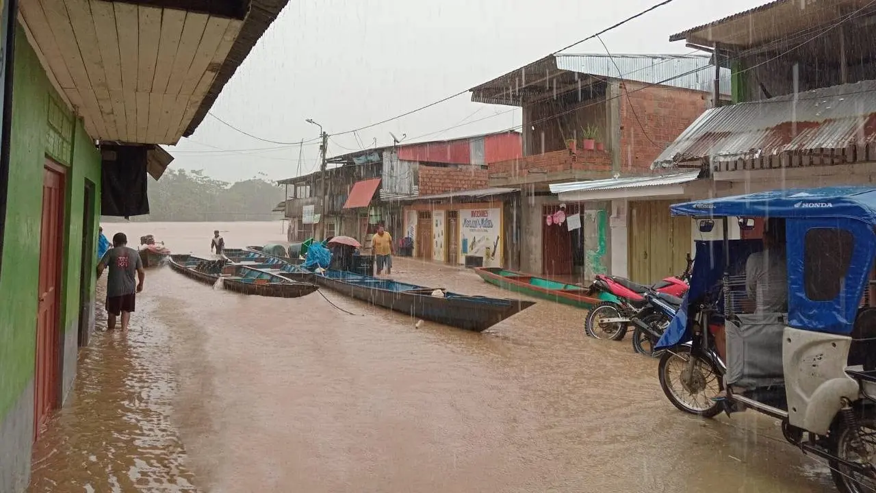 Entre el 26 y 28 de diciembre, se registraron lluvias intensas en varias regiones de la Amazonía, como San Martín, donde provocaron inundaciones (foto: Goresam).