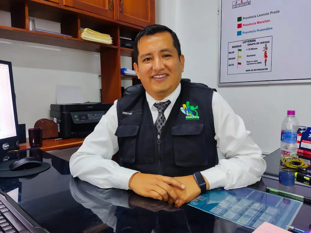 De acuerdo a Charlie Calderón, solo el 12% de la población de Leoncio Prado tiene la vacuna bivalente. 