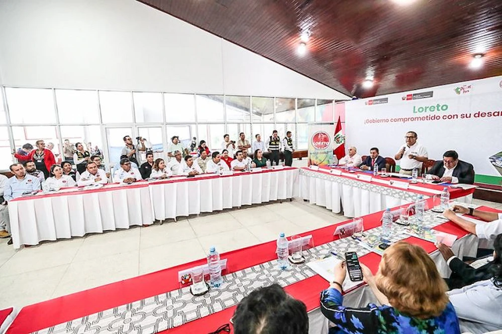 En el evento, además de ver el tema de los bosques, anunciaron un apoyo para Loreto. Participaron diversas autoridades, como el gobernador de la región, Jorge Chávez Silvano; y el alcalde provincial de Maynas, Vladimir Chong Ríos. (Foto: El Peruano).
