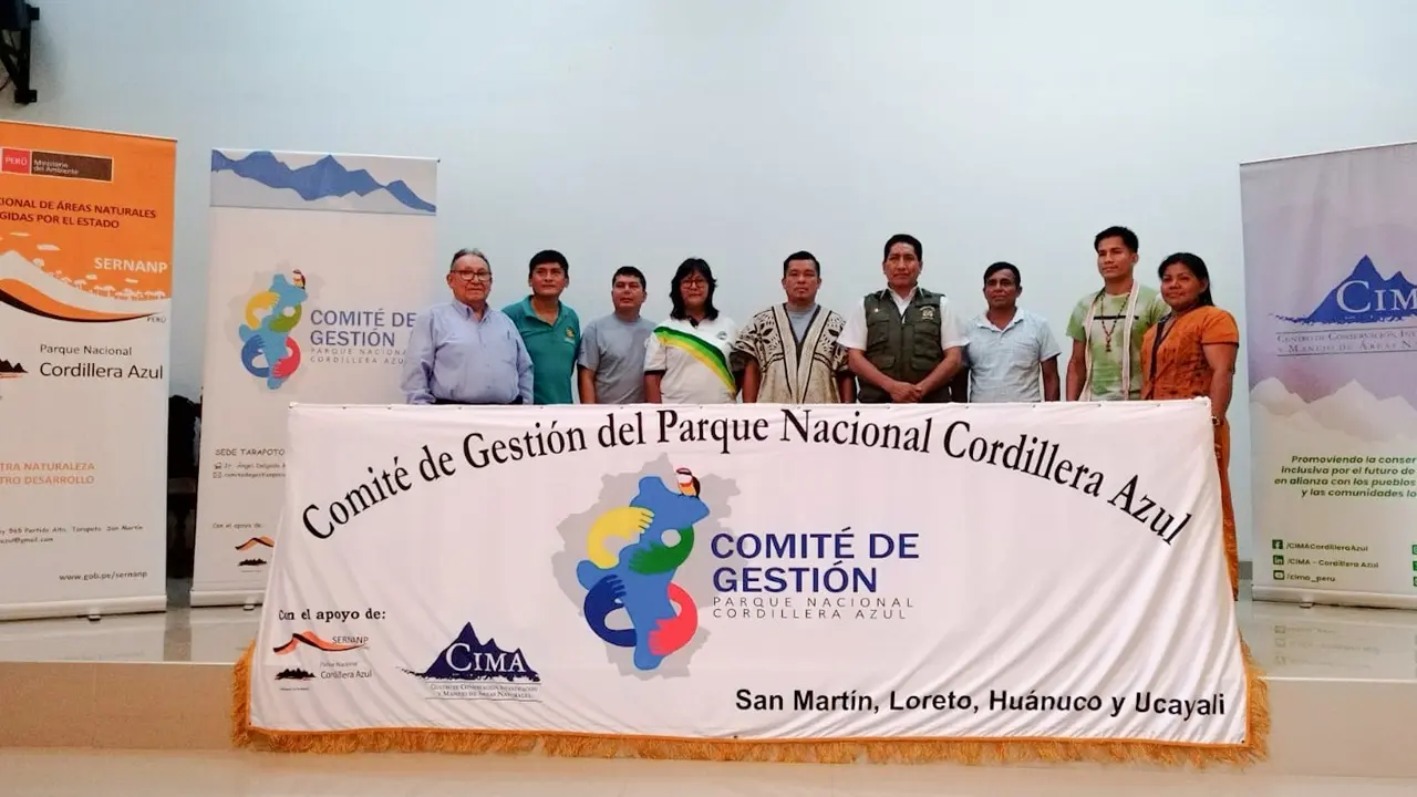 Comité de Gestión del Parque Nacional Cordillera Azul - Pncaz (foto: Parque Nacional Cordillera Azul Facebook).