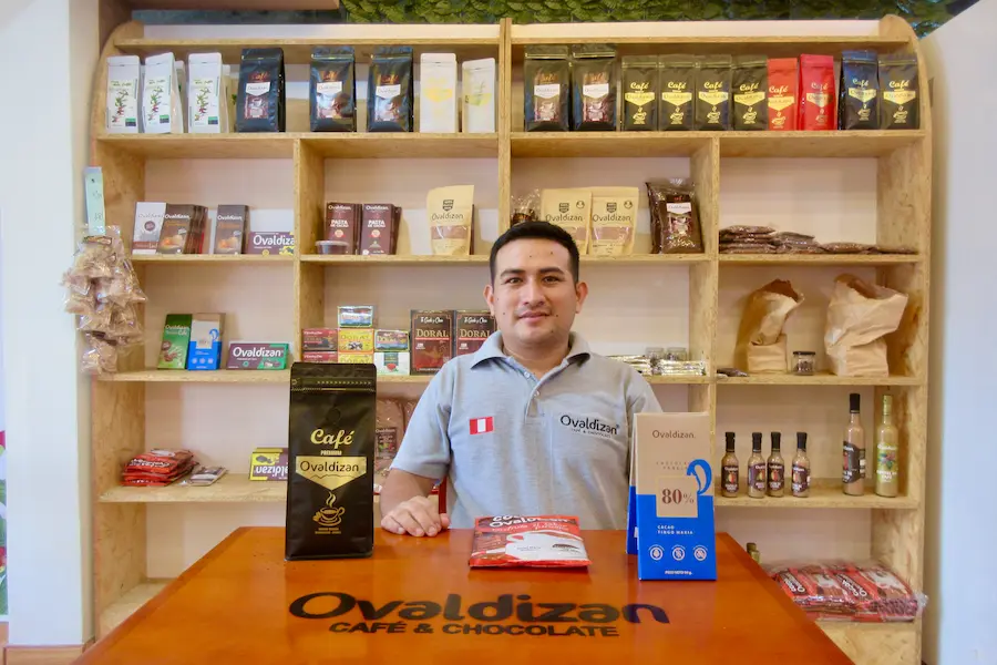 Darwin Vargas contó que buscan un café de especialidad de productores de Hermilio Valdizán y Monzón.