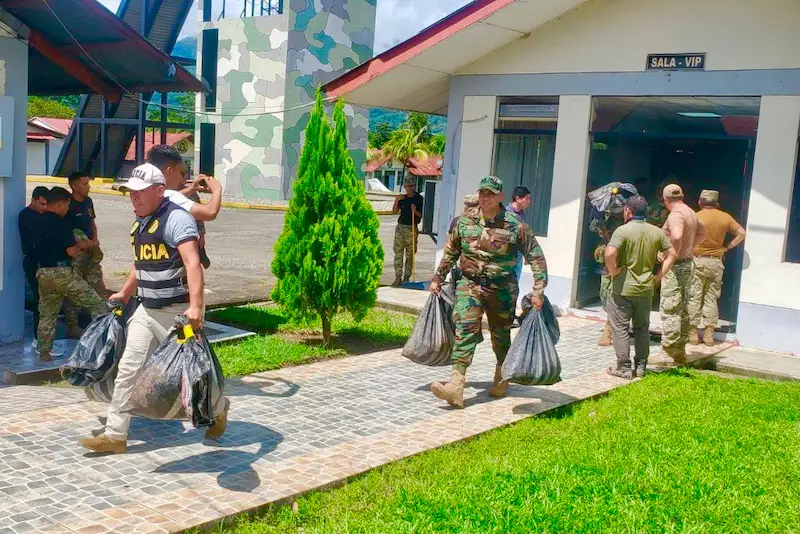 Los más de 200 kilos de droga fueron ubicados en un mega laboratorio en la región Ayacucho.