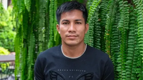 Kevin Inuma, hijo de Quinto, espera que haya justicia por parte de las autoridades.