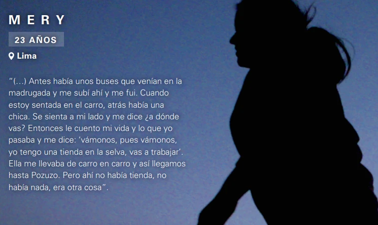 Presentan documental con testimonios de sobrevivientes de la trata de personas