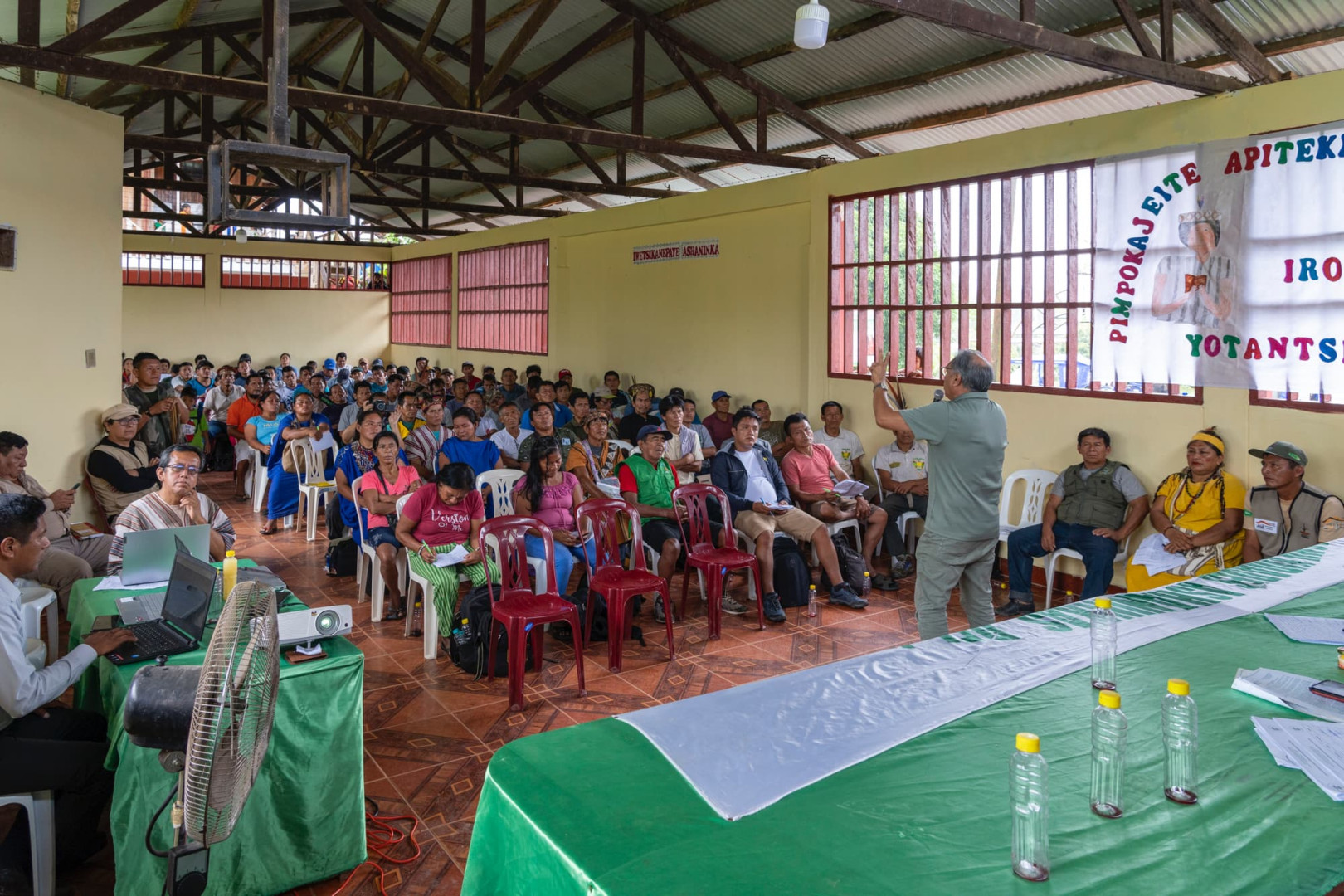 El congreso se realizó en las instalaciones de la ANAP, en Puerto Bermúdez.