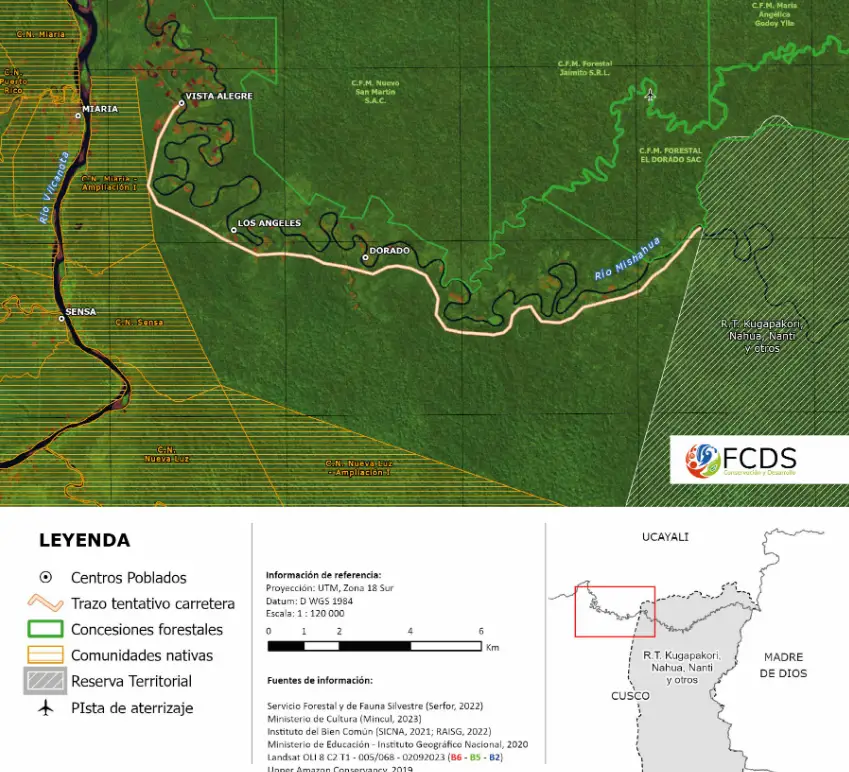 Cusco: Comunidades nativas rechazan construcción de vía vecinal en Megantoni