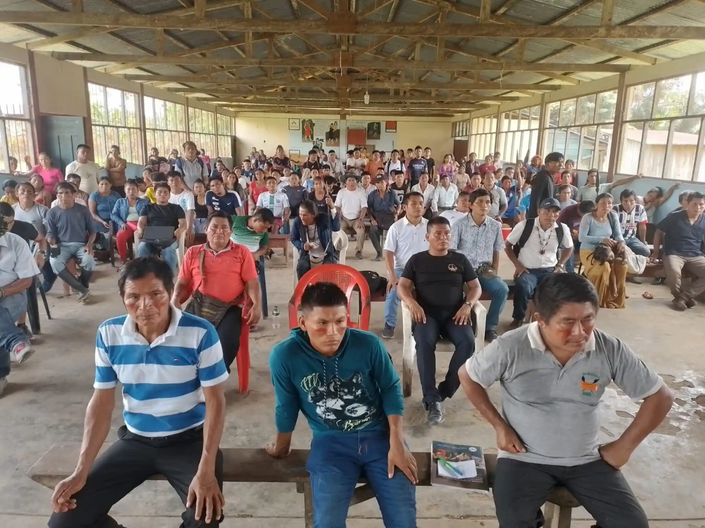 Reunión del 20 de febrero en la Comunidad Villa Gonzalo. 