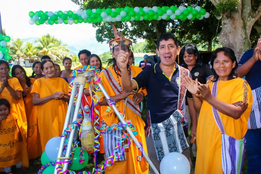 El parque estará ubicado en la comunidad nativa Santa Clara, región Junín. 
