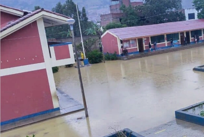 Huánuco: Afectación de lluvias a colegios no alterará inicio normal de clases