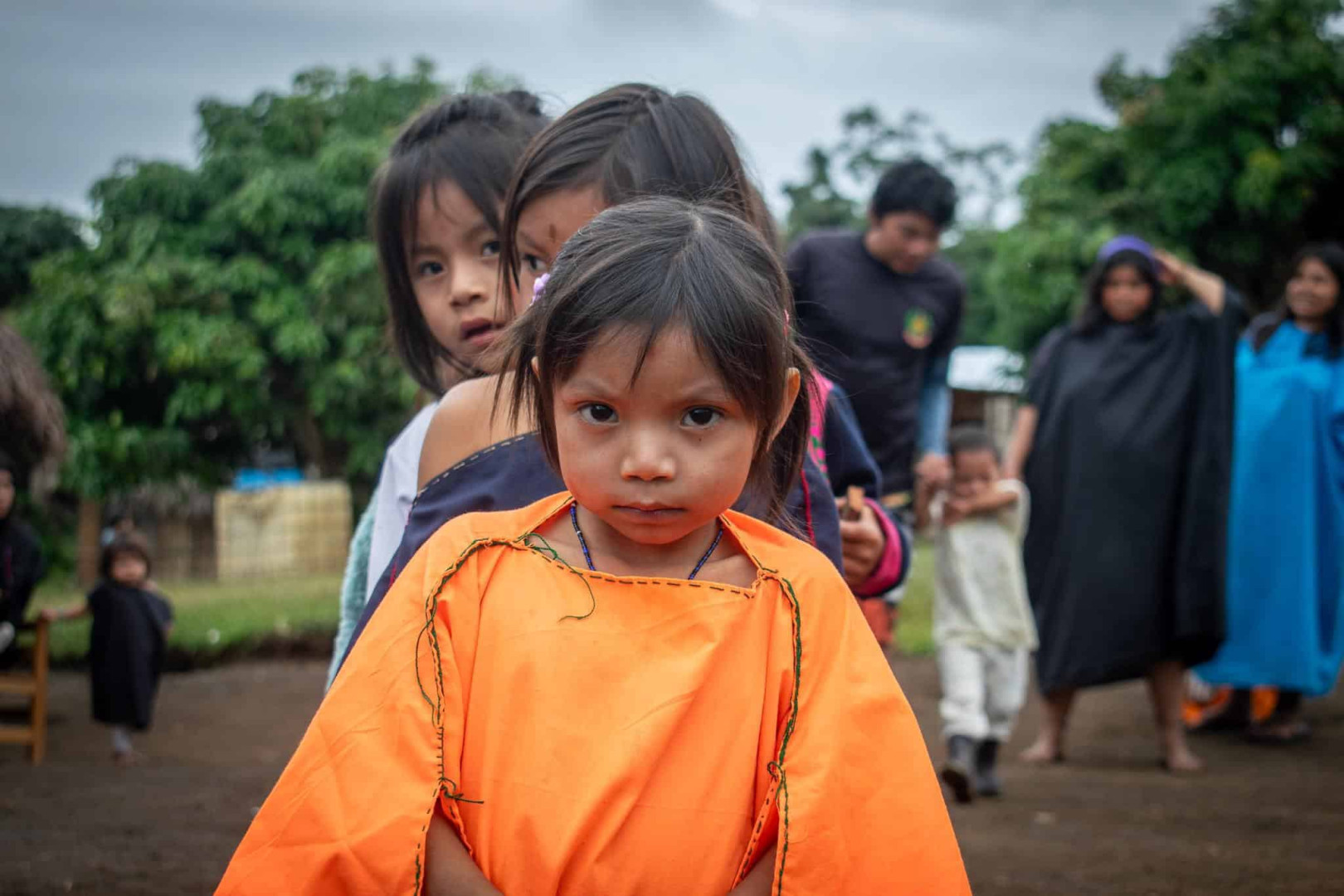 Estudiantes de la comunidad nativa de Parijaro inician año escolar 2024