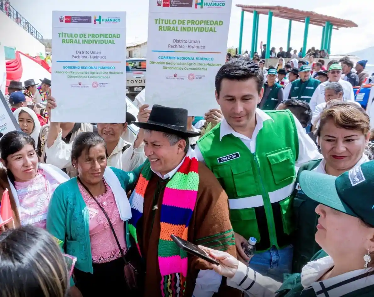 Huanuco-Entregaran-mas-de-mil-titulos-de-propiedad-a-productores-de-Huamalies-y-Ambo