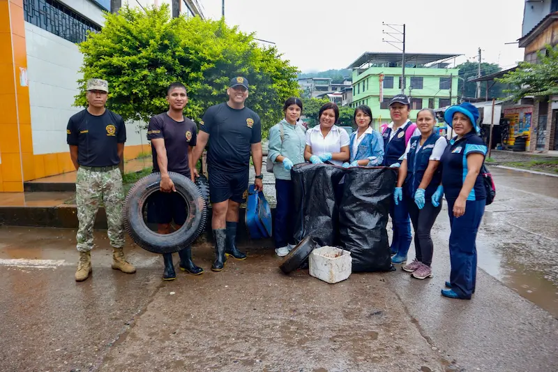 Huánuco: Erradican nueve toneladas de criaderos de zancudos en Rupa Rupa