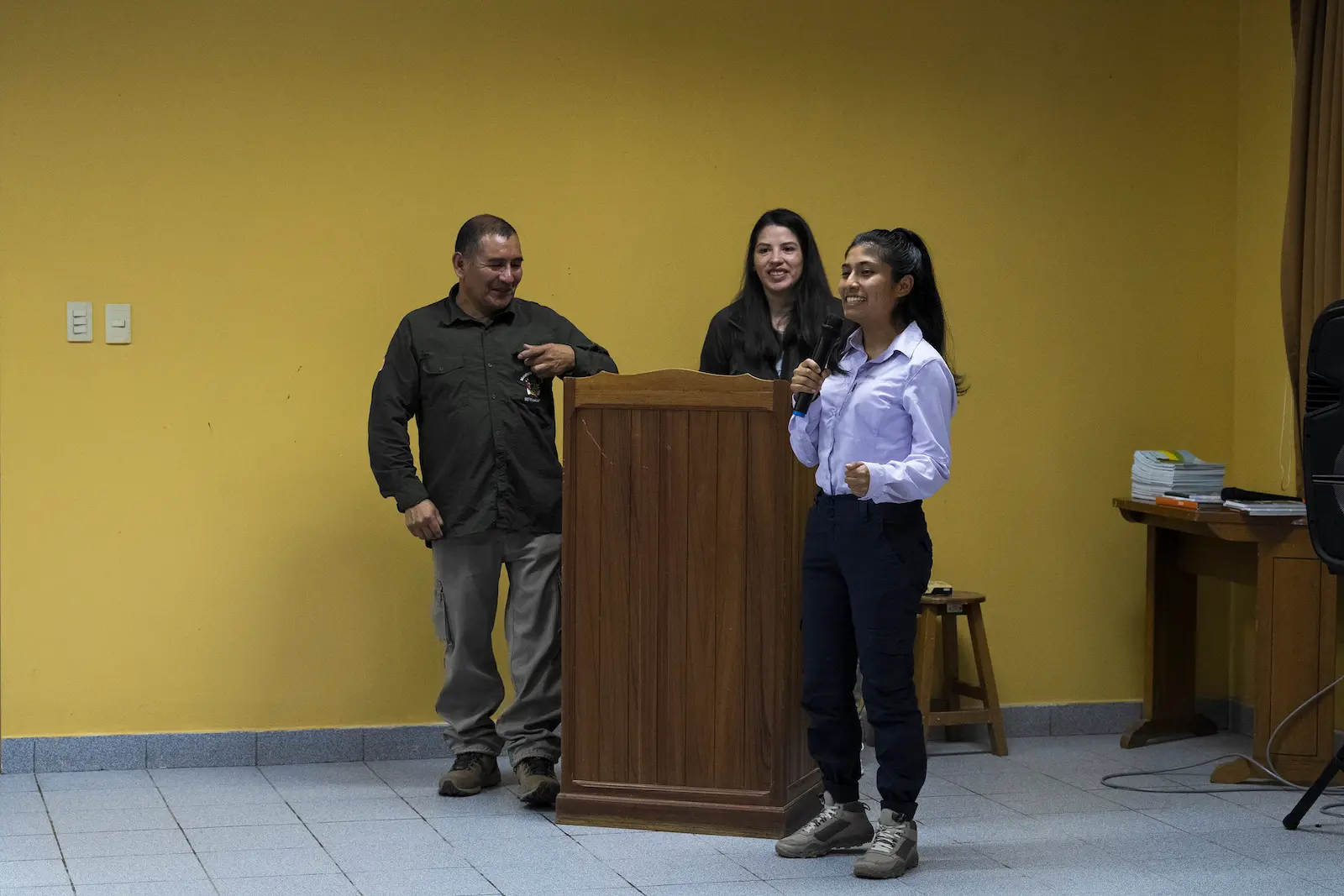 María Roman formó parte de la Brigada Ecológica cuando era menor. (Foto: Joaquín Boluarte/Inforegión).