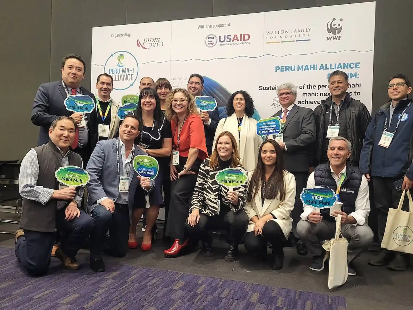 Se resaltaron compromisos de las instituciones del Perú y Usaid para contribuir al Proyecto de Mejoramiento Pesquero. 