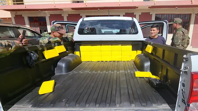 Droga incautada en Puno