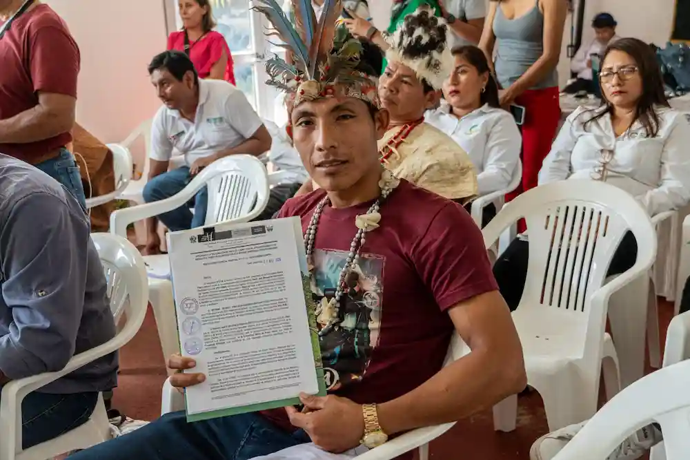 Madre de Dios: Comunidades nativas reciben títulos para aprovechar el huicungo