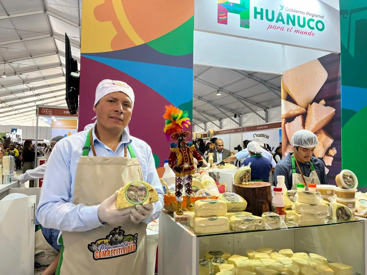 Huánuco y Pasco presentes en la Segunda Edición del Salón del Queso Peruano