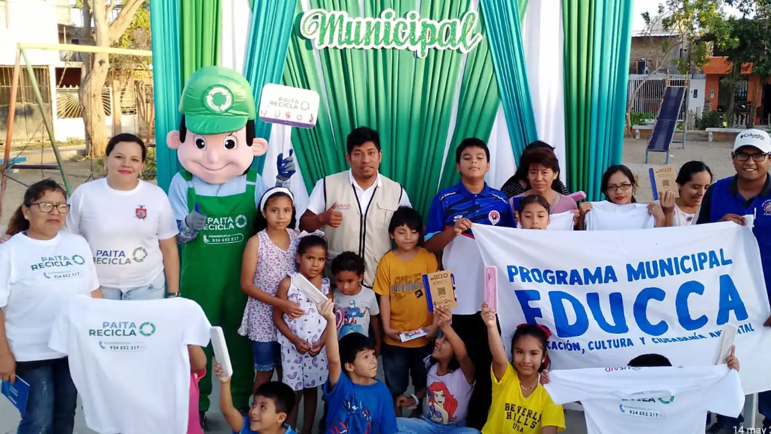 Día Mundial del Ambiente: Paita, Máncora y Pisco promueven el reciclaje