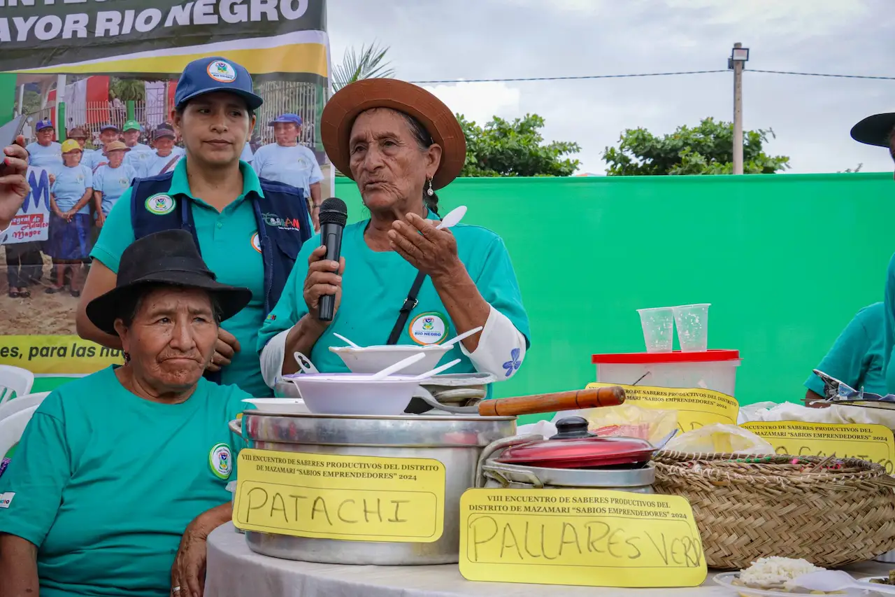 Mazamari: Exhiben gastronomía y emprendimiento en San Juan 2024