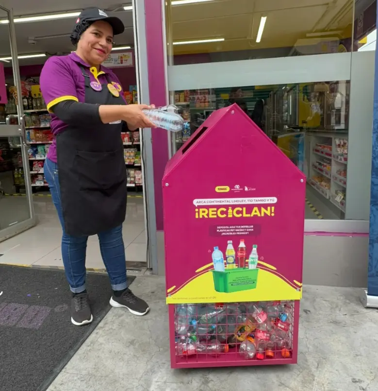 Arca Continental Lindley y Tambo recolectan más de una tonelada de envases reciclables en Lima