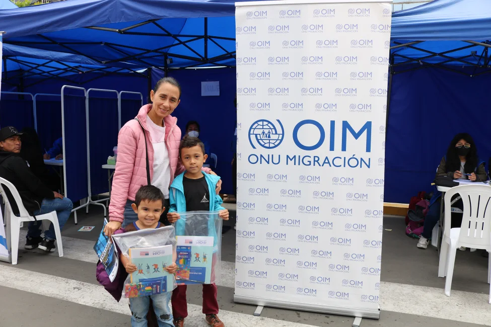 Trata de personas. Como parte de las actividades programadas, se realizó una visita a las instalaciones de Migraciones, en donde se presentaron los logros y desafíos en la protección de personas migrantes. (Foto: OIM).