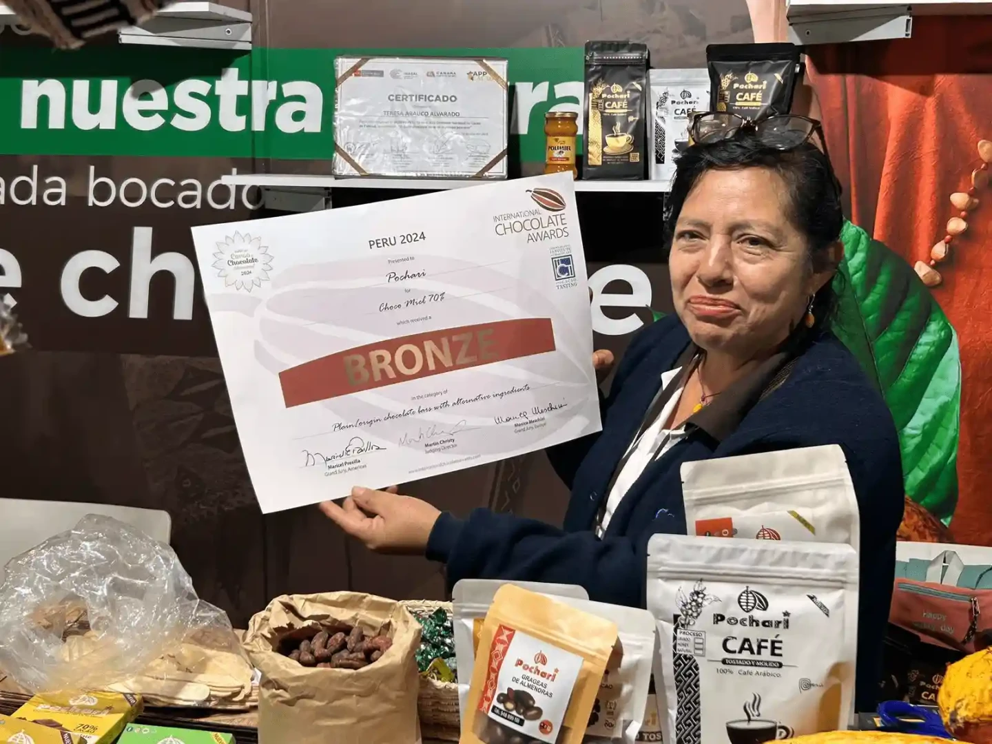 Conoce los chocolates de la selva central que deslumbraron en competencia nacional