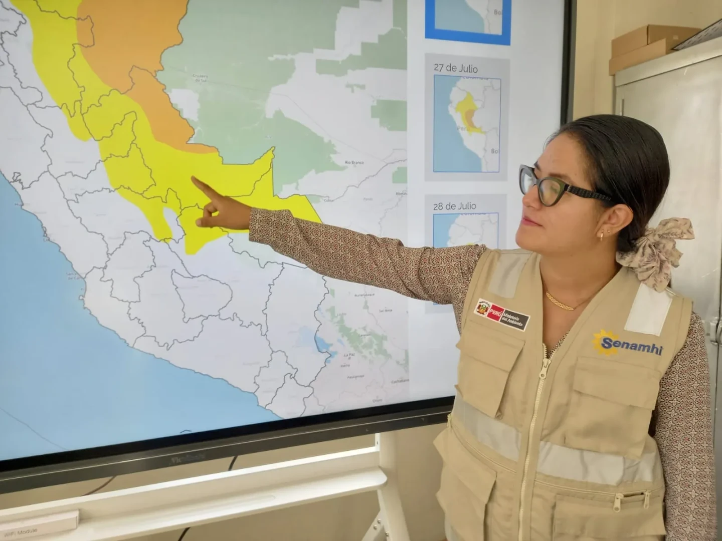 Huánuco. Senamhi recuerda a la población seguir las recomendaciones y estar atentos a los próximos avisos meteorológicos para estar preparados ante cualquier eventualidad climática. (Foto: Inforegión)