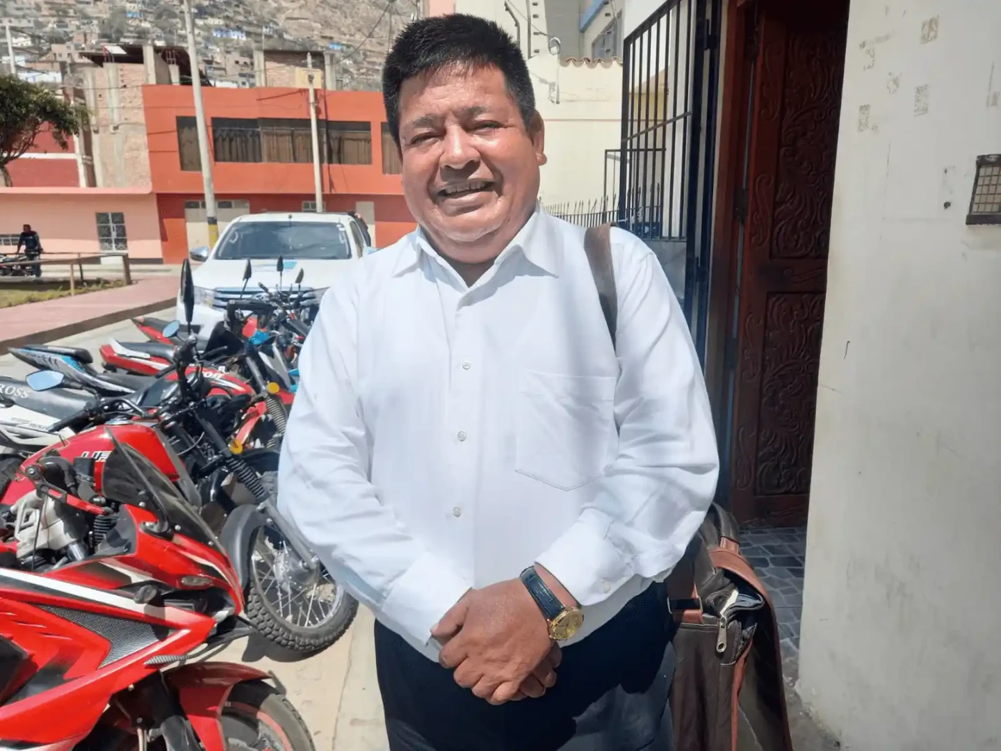 Consejero de la provincia de Leoncio Prado, Manuel Rosales García.