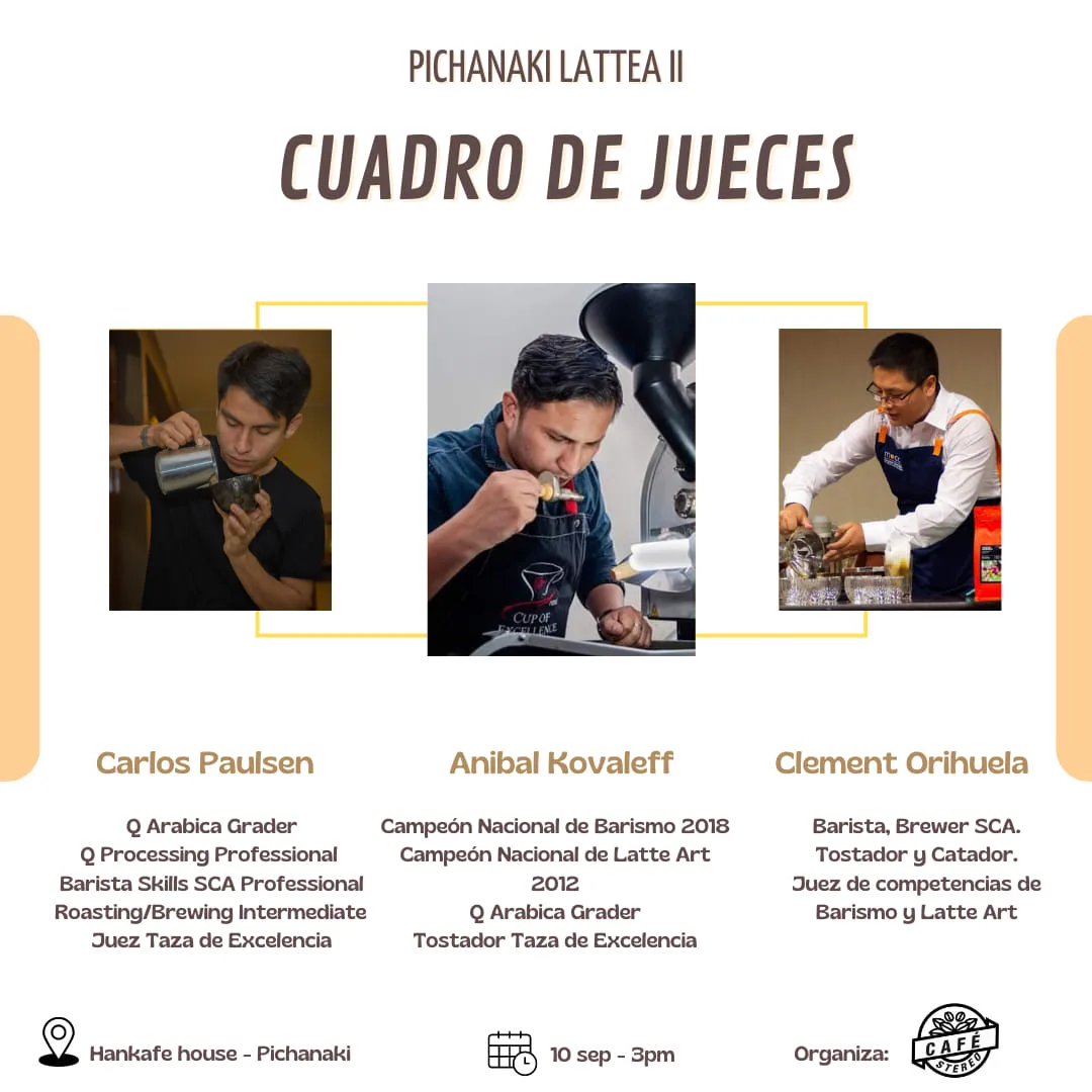 Pichanaqui: Campeonato de barismo reunirá a 16 talentos del arte latte en la selva central