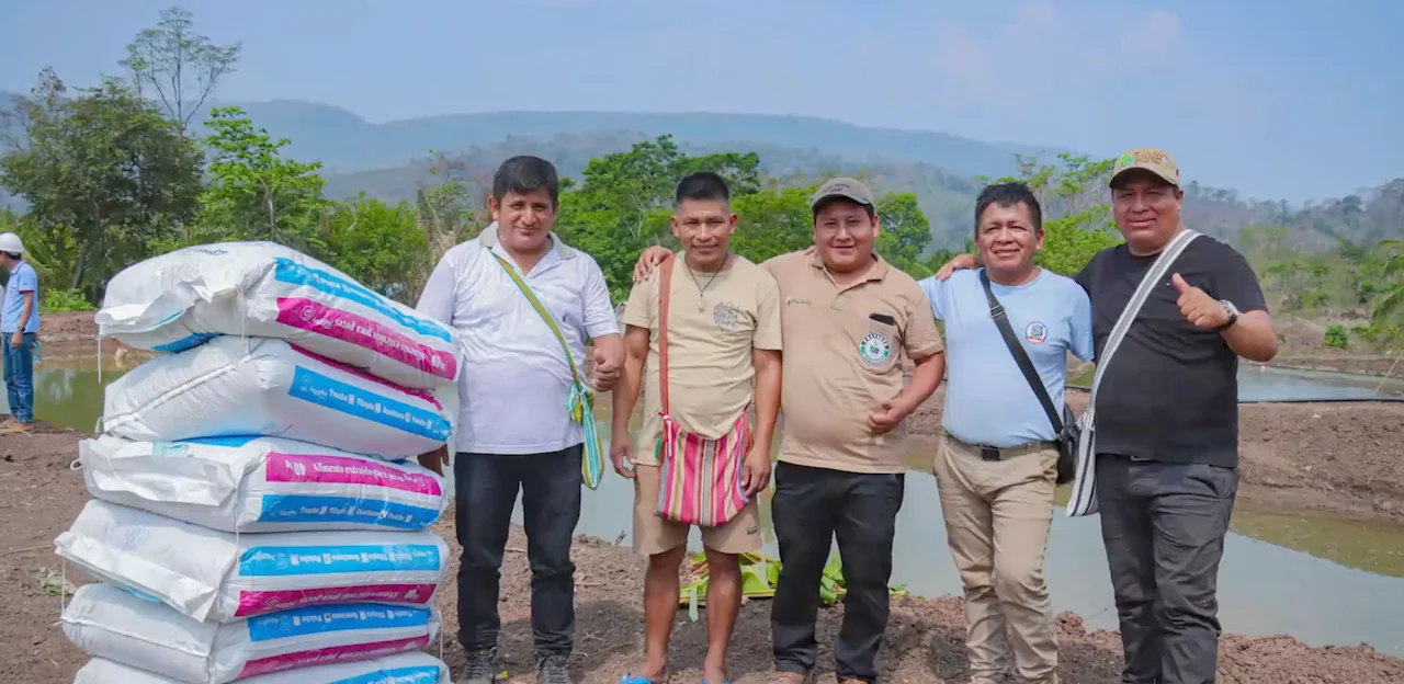 Mazamari: Instalan módulos de crianza de peces para combatir anemia infantil