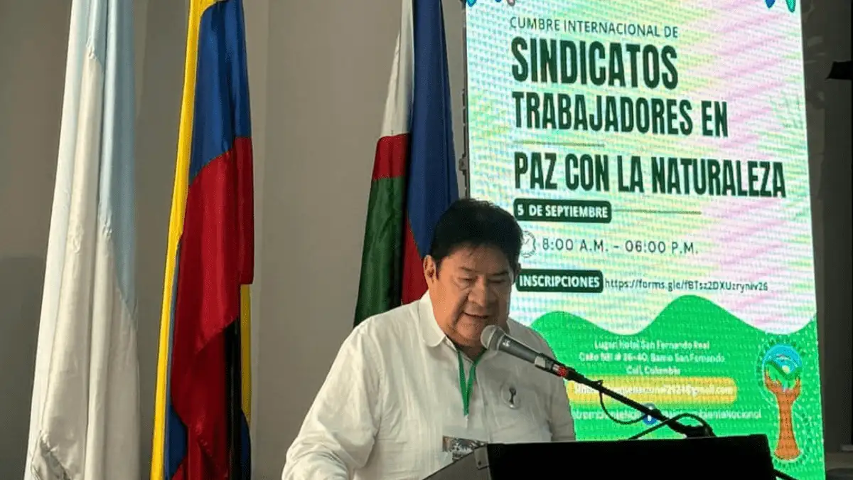Realizan cumbre de sindicatos para impulsar la justicia social y ambiental de cara a la COP16
