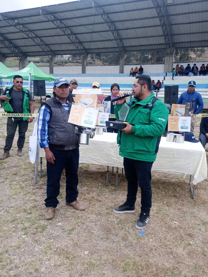 Asociación de Huamalíes triunfa en Festival del Queso de Baños
