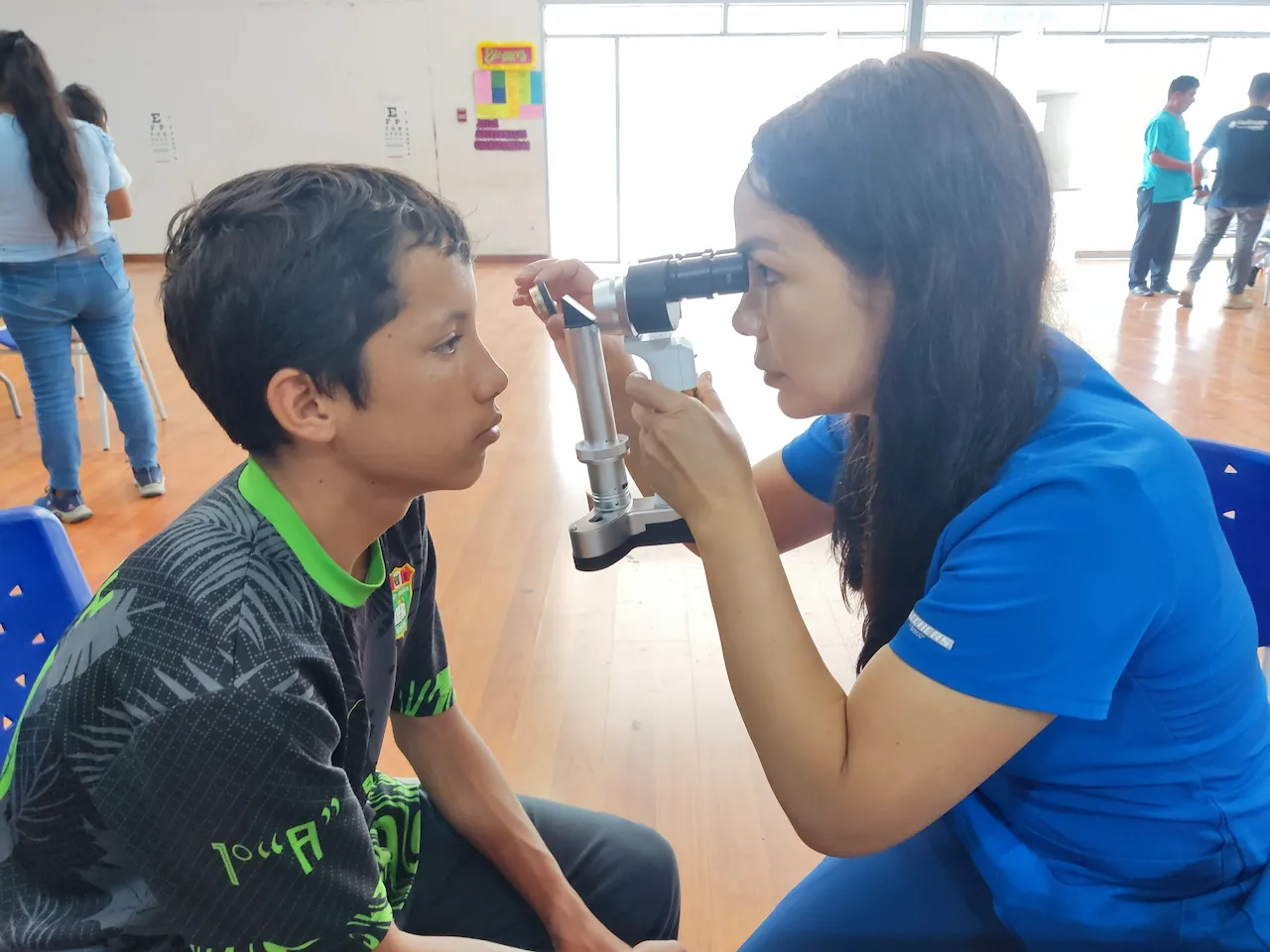 Huánuco: 510 escolares acceden a evaluación oftalmológica gratuita