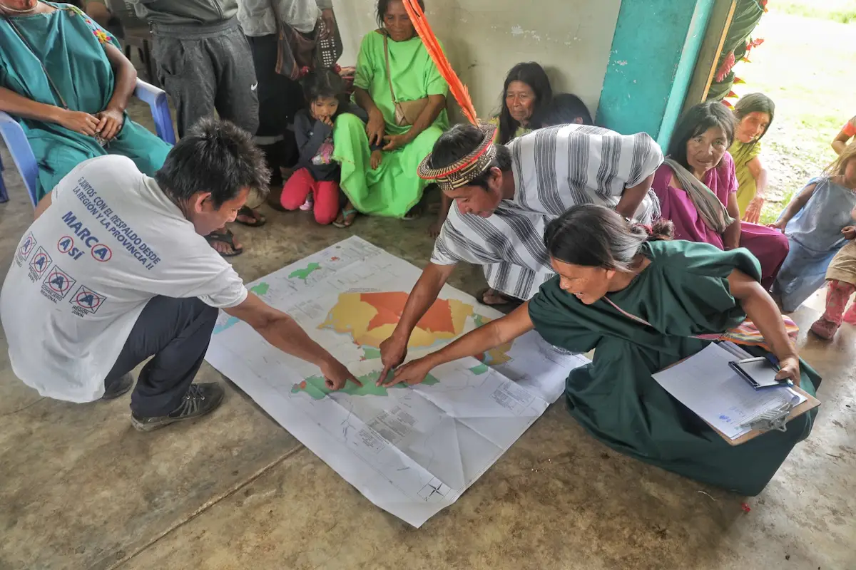 Más de un S_1 millón para georreferenciación de territorios indígenas en Junín