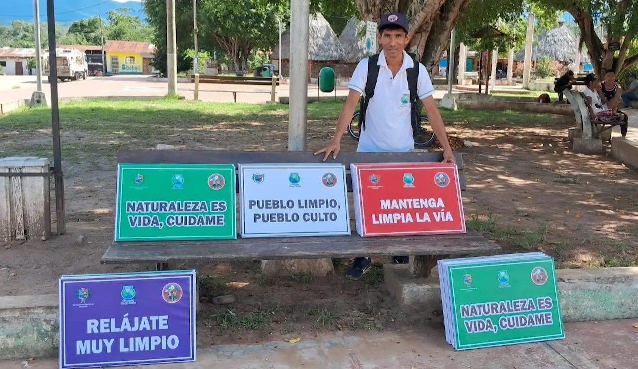 Fomentan conciencia ambiental con paneles y planta de valorización en Chazuta