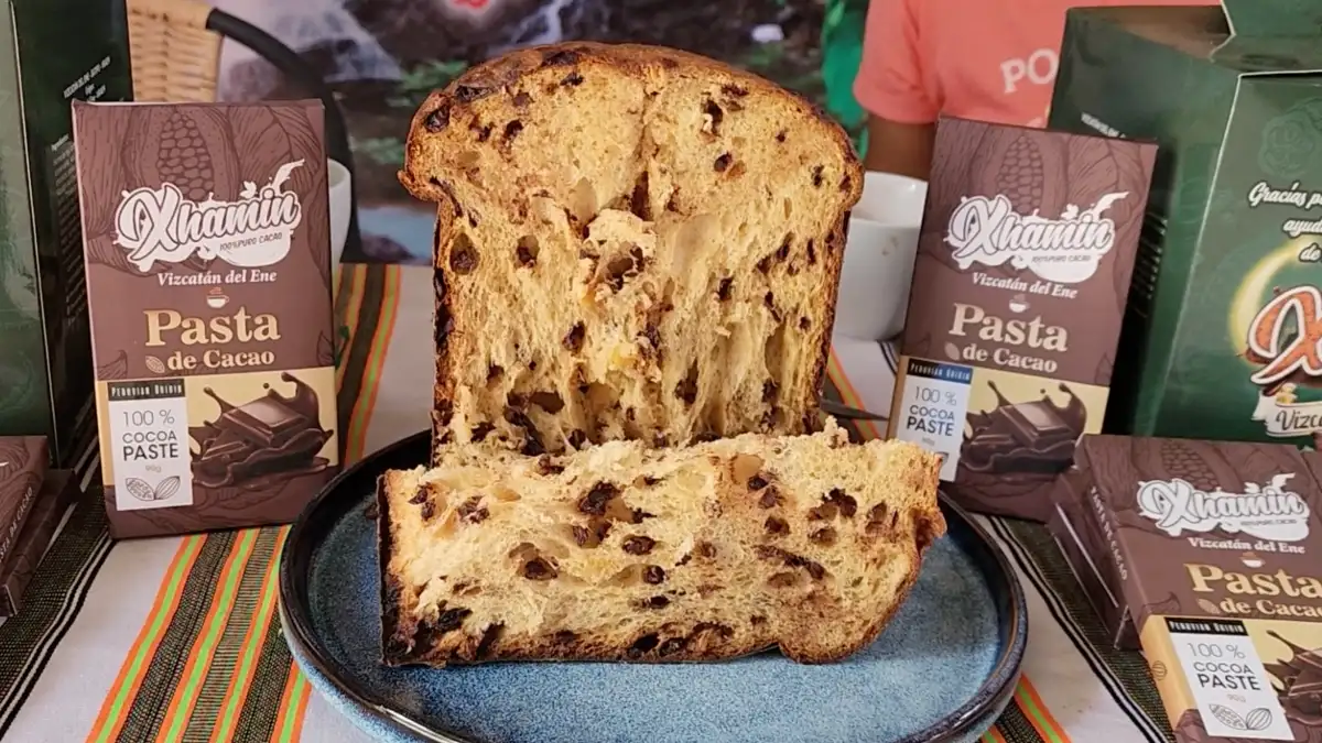 Panetones de chocolate de Vizcatán del Ene llegan a Chile y Estados Unidos